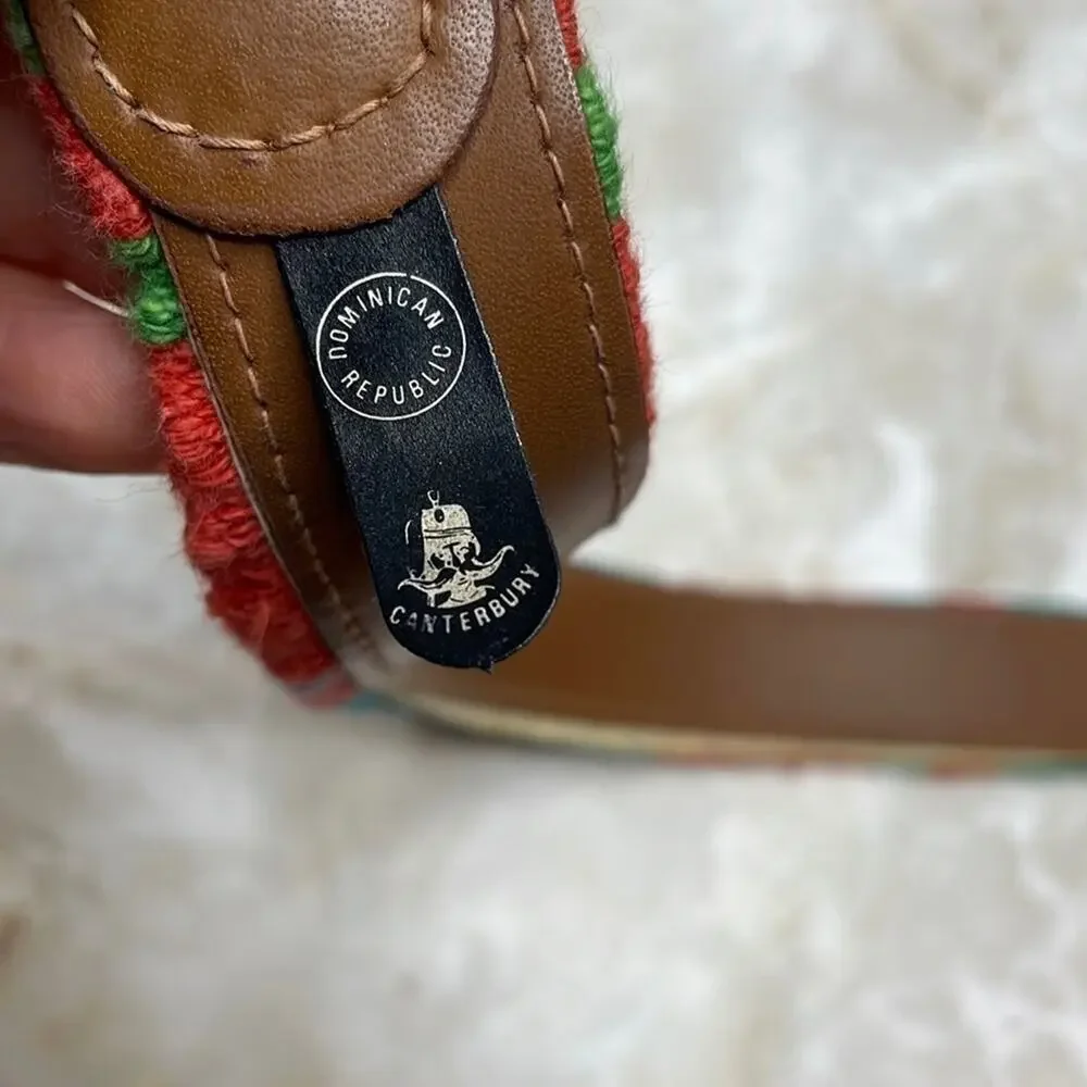 Multicolor bohemian belt